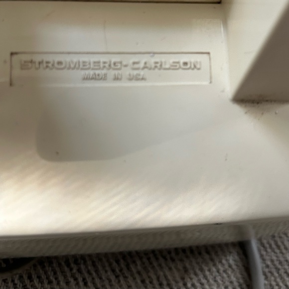 Vintage rotary phone USA Stromberg Carlson retro mid-century modern 70s MCM - Picture 3 of 6